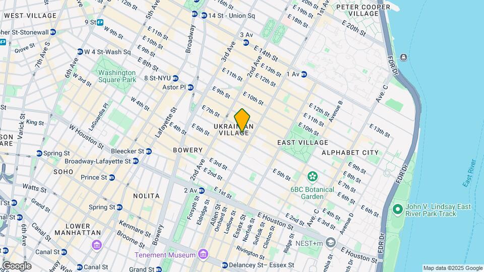 337 E 6th St, Unit 8 Map and Location Details
