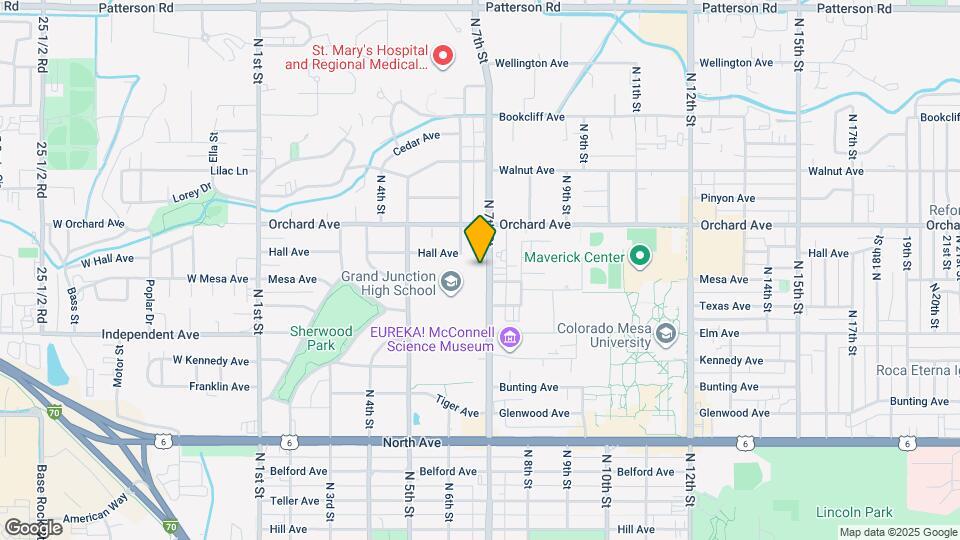 1725 N 7th St Map and Location Details