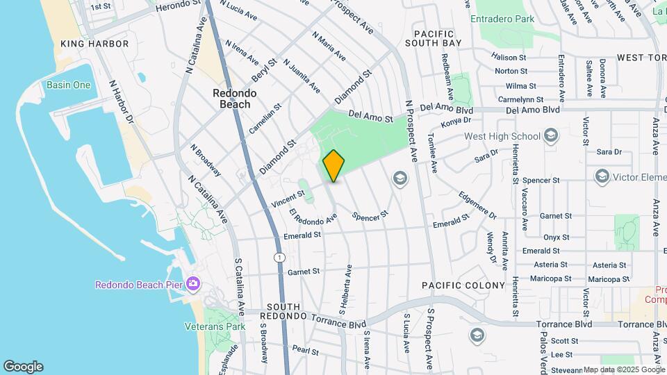 505 El Redondo Ave Map and Location Details