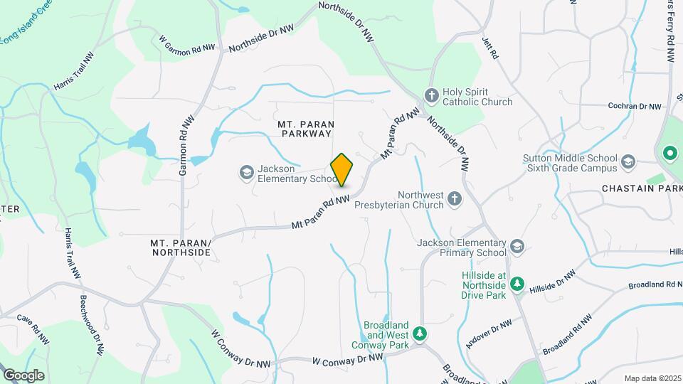 1165 Mt Paran Rd NW Mapa y Detalles de la Ubicación