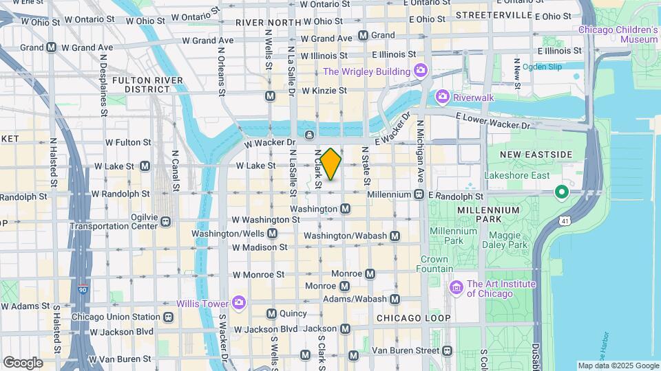 60 W Randolph St Mapa y Detalles de la Ubicación