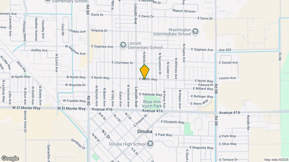 786 E North Way Map and Location Details