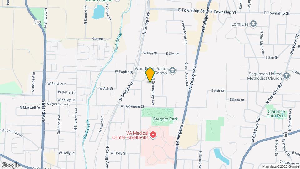 1831 N Greenvalley Ave Map and Location Details