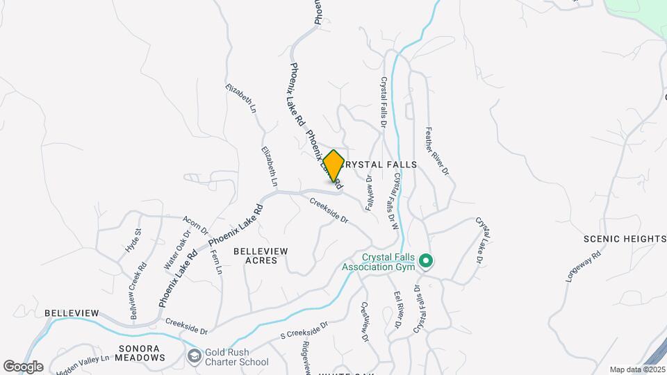 21880 Phoenix Lake Rd Map and Location Details