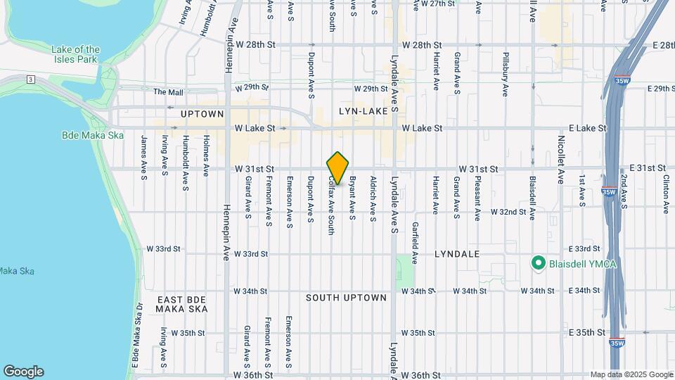 3125 Colfax Ave S Mapa y Detalles de la Ubicación