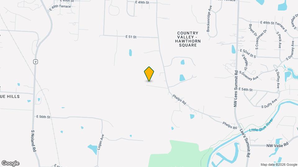 15400 E 54th St Map and Location Details