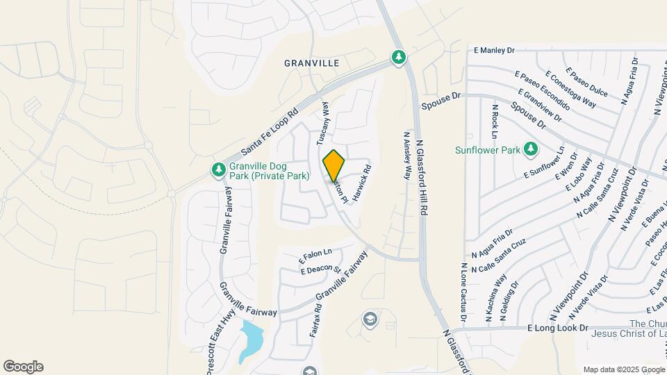 4508 N Reston Pl Map and Location Details