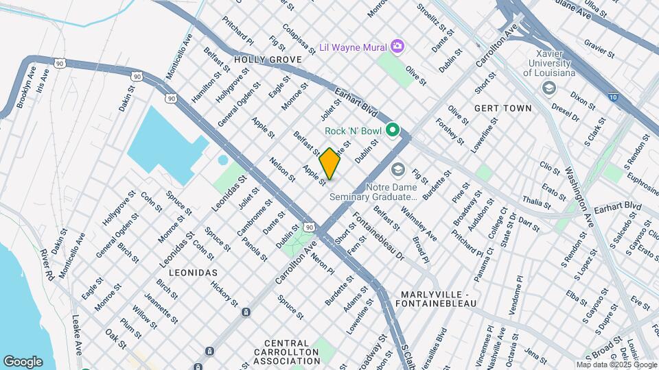 8209 Apple St Map and Location Details