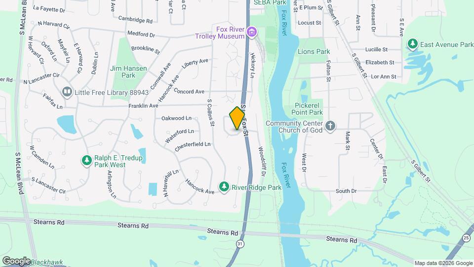 375 Woodridge Cir, Unit 375 Woodridge Circle F Map and Location Details