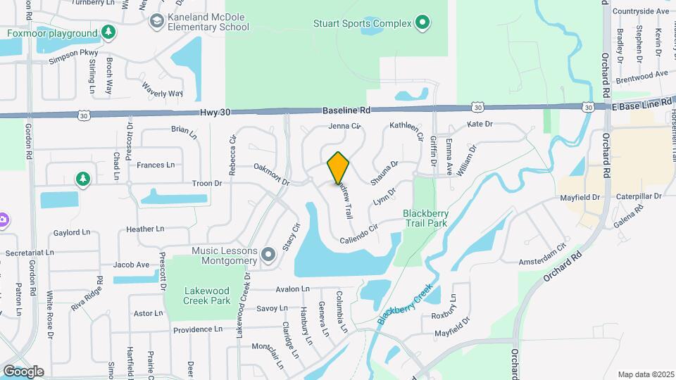 2235 Andrew Trail Mapa y Detalles de la Ubicación