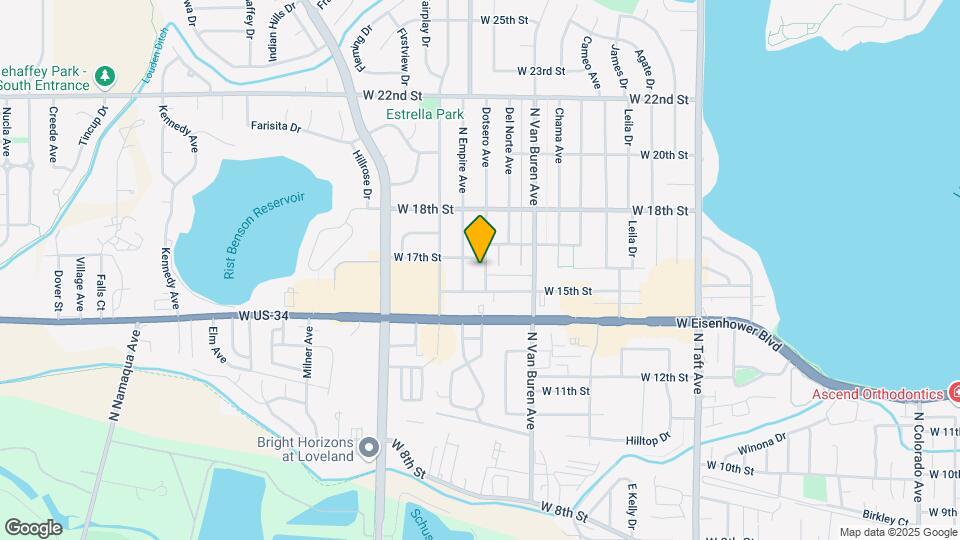 1603 Dotsero Ave Mapa y Detalles de la Ubicación