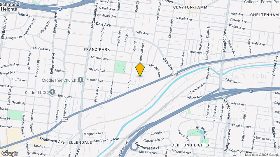 2012 Schaeffer Pl Map and Location Details