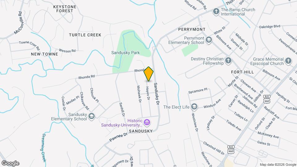 622 Hayes Dr Map and Location Details