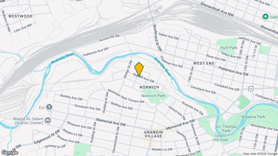 2226 Russell Ave SW Map and Location Details