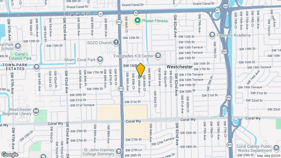 1735 SW 85th Ave Map and Location Details