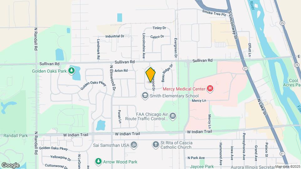 1370 Robinwood Dr Map and Location Details