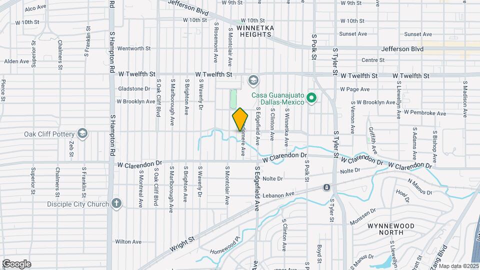 907 S Windomere Ave Map and Location Details