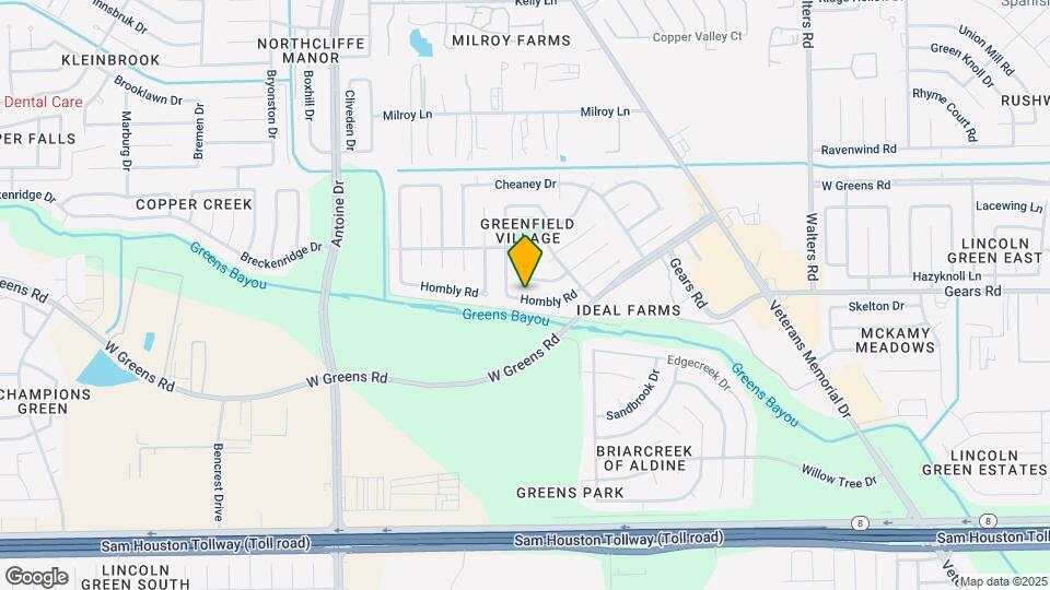 3442 Hombly Rd Map and Location Details