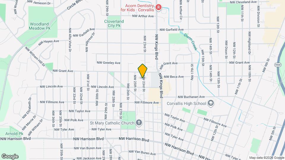 1020 NW 23rd St Map and Location Details