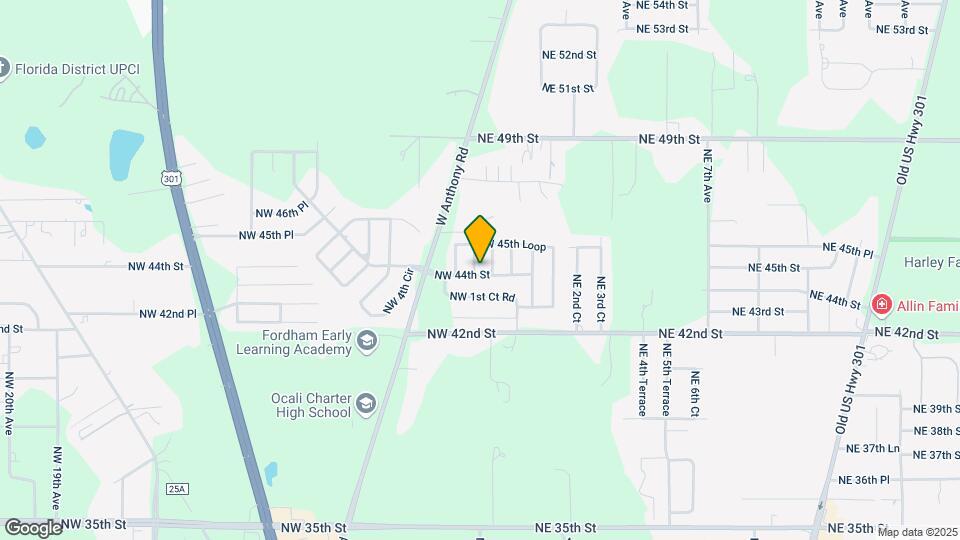 4407 NW 2nd Ave Map and Location Details