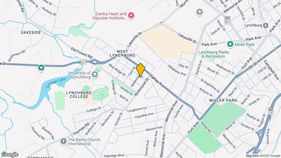 107 Hood St Map and Location Details