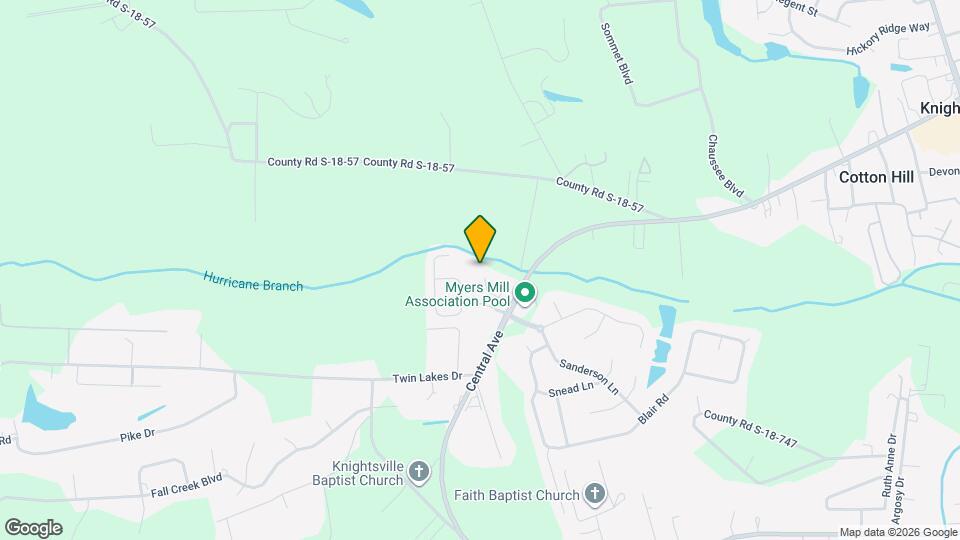 987 Cedarfield Ln Mapa y Detalles de la Ubicación