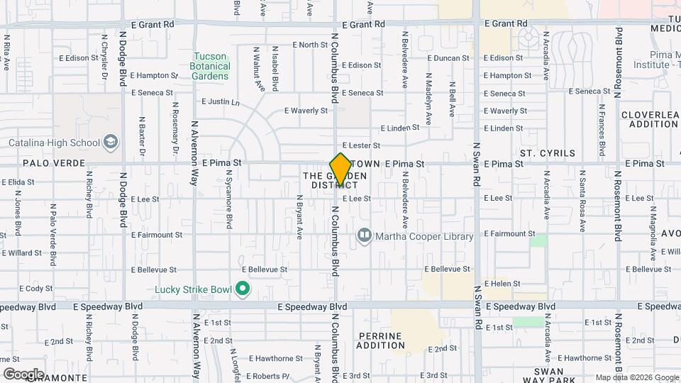 1616 N Columbus Blvd Mapa y Detalles de la Ubicación