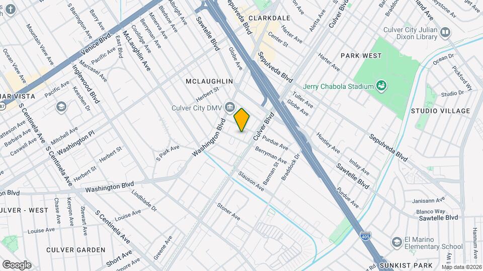 4358 Berryman Ave Map and Location Details