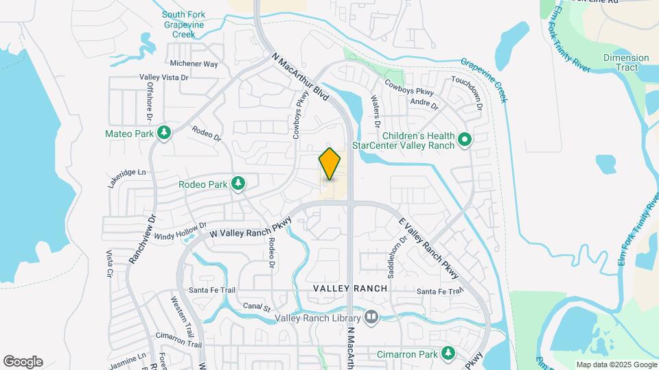 The International at Valley Ranch Mapa y Detalles de la Ubicación