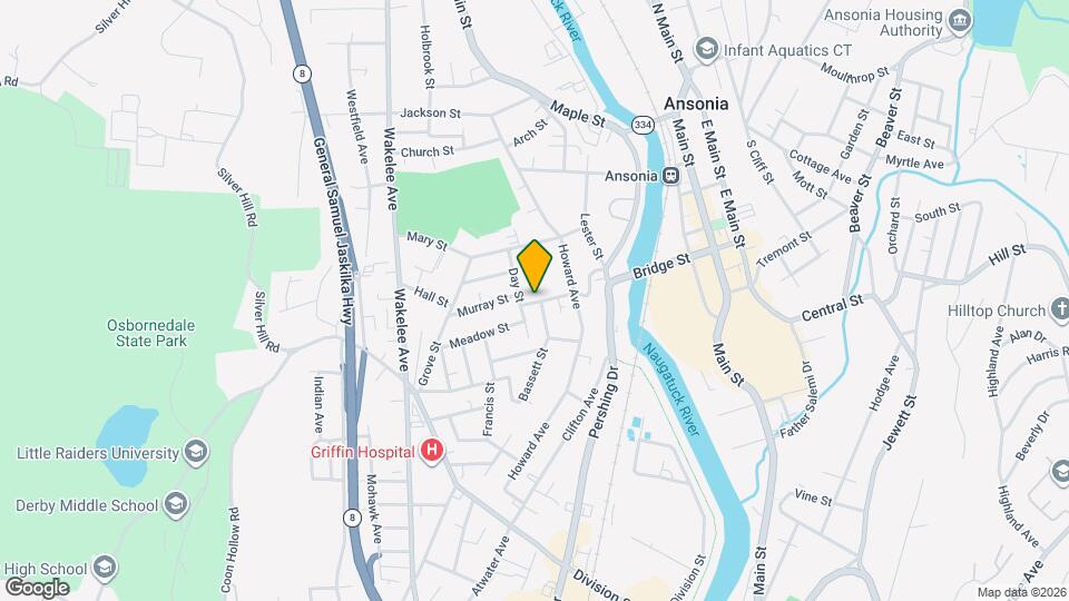 28 Crescent St Map and Location Details