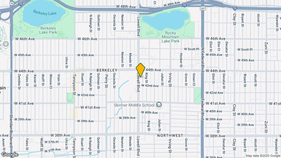 4238 Lowell Blvd Map and Location Details
