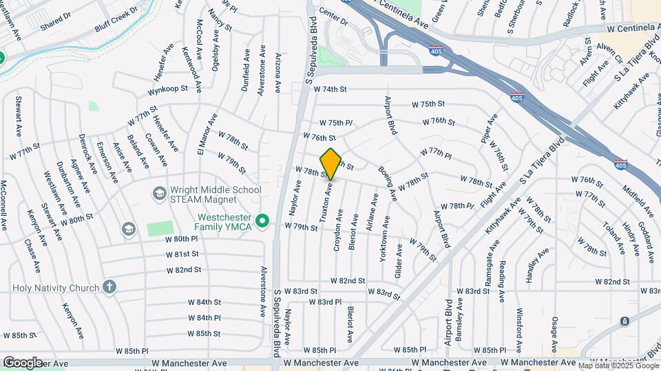 7808 Truxton Ave Map and Location Details