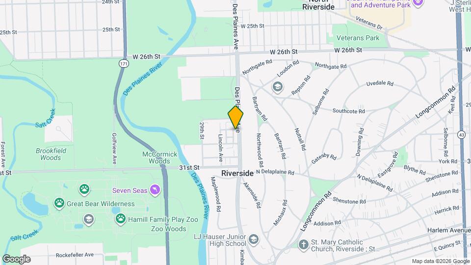 2950 Des Plaines Ave Map and Location Details