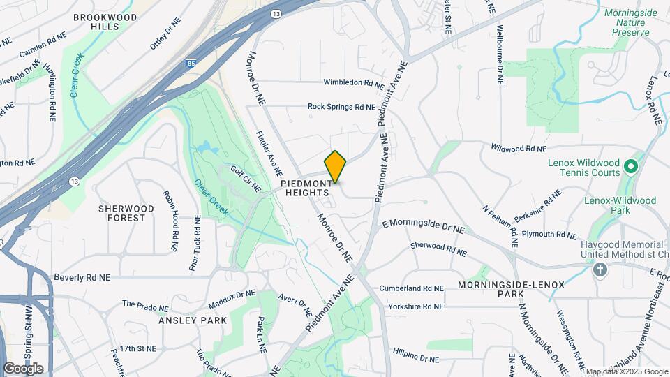 575 Pelham Rd NE Map and Location Details