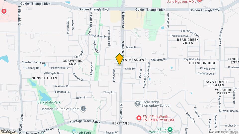 4417 Chris Dr Mapa y Detalles de la Ubicación