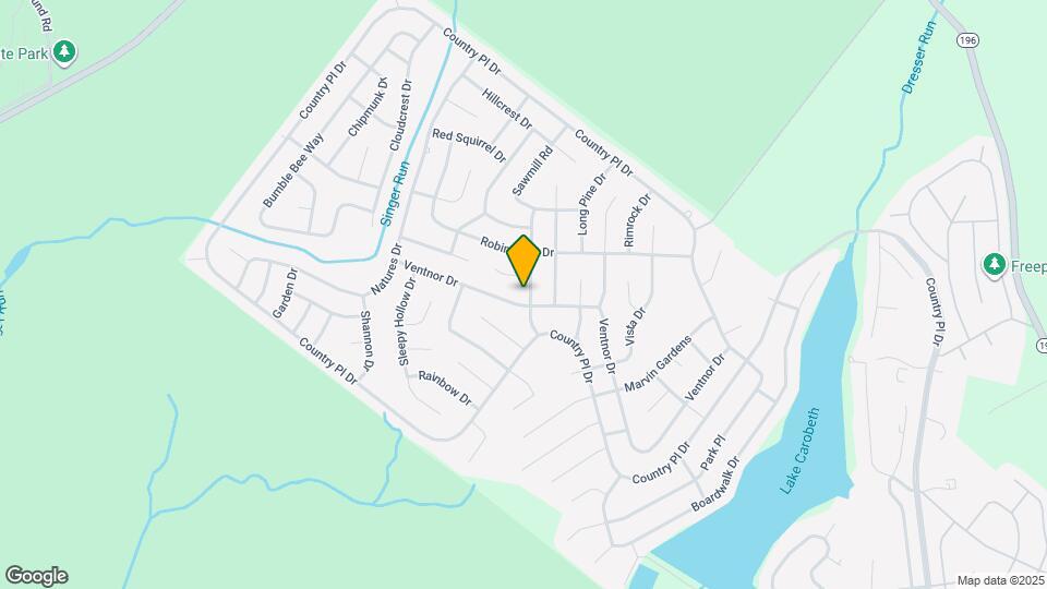 7550 Eagle Rock Dr Mapa y Detalles de la Ubicación