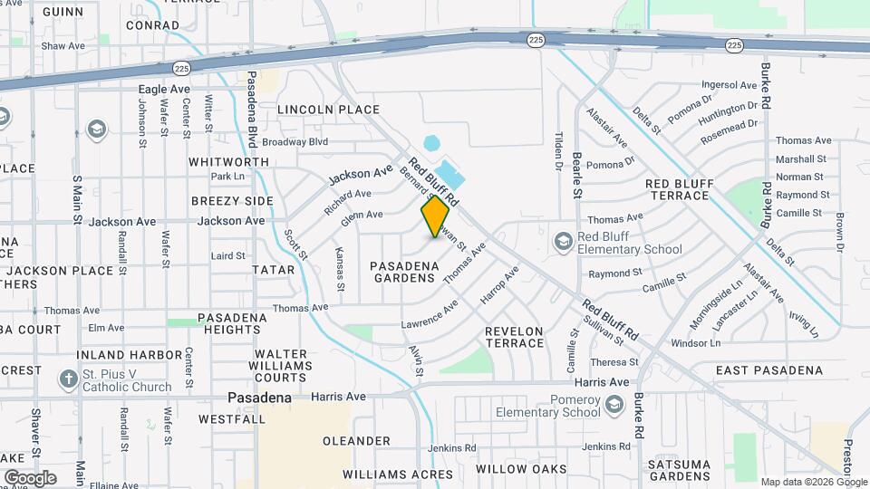 1504 Polk Ave Map and Location Details