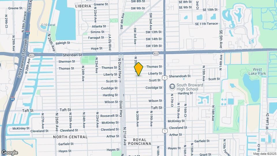 1957 Scott St Map and Location Details