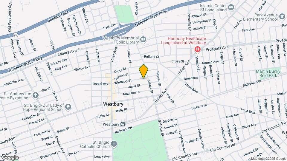 446 Winthrop St Map and Location Details