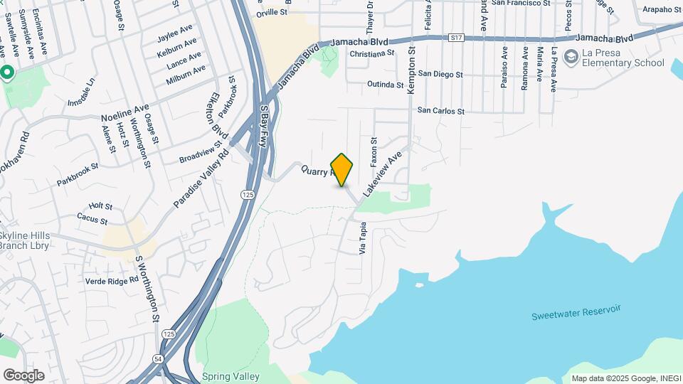 6454 Quarry Rd Map and Location Details