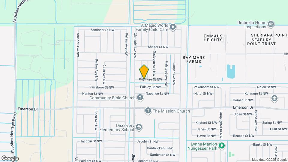 1648 Raymore St NW Mapa y Detalles de la Ubicación