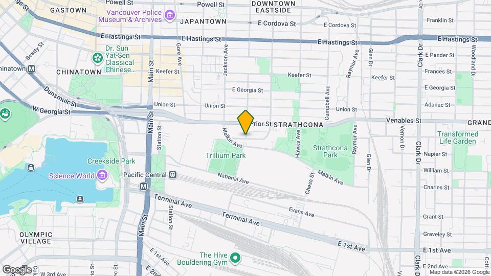551 Atlantic St Map and Location Details
