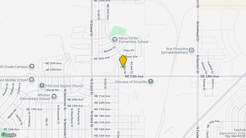 2411 N Vernon St Map and Location Details