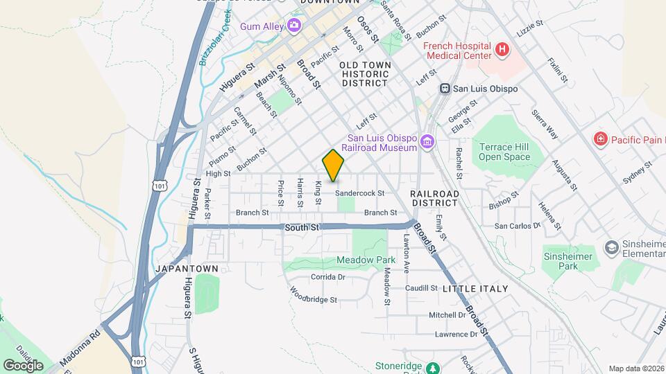 482 Sandercock St Map and Location Details