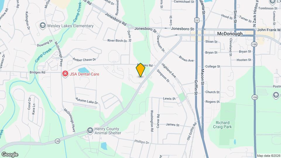 192 Hampton Cir Map and Location Details