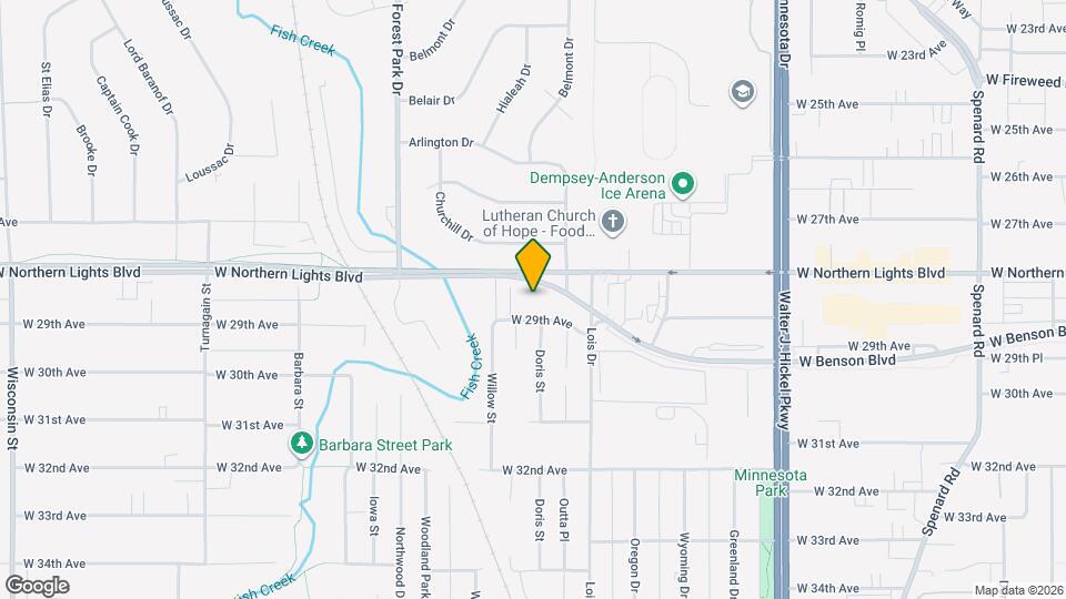 2101 W 29th Ave Map and Location Details