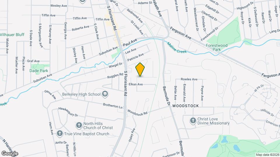 110 Fermo Ave Map and Location Details