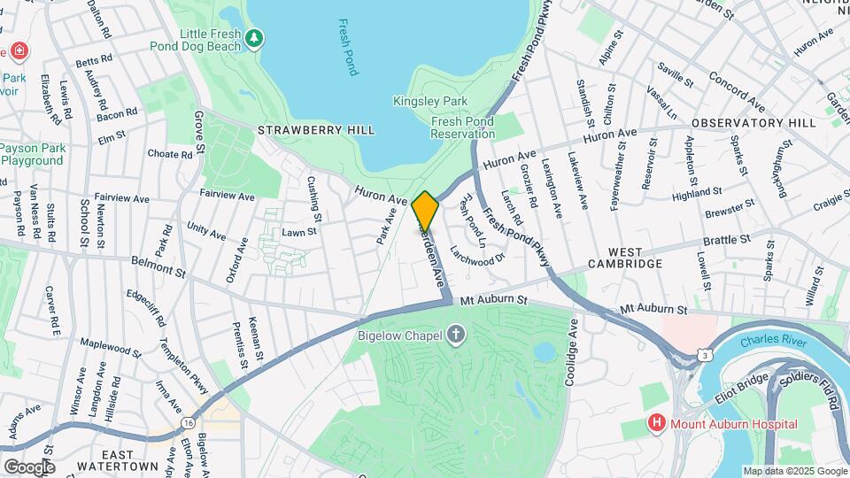 84 Aberdeen Ave Map and Location Details