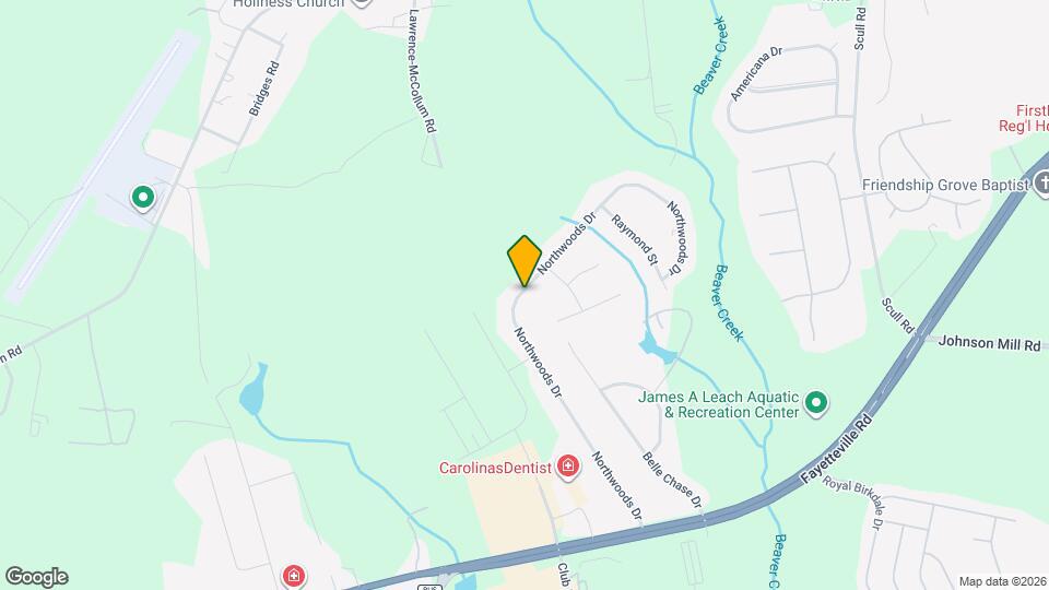 442 Northwoods Dr Map and Location Details