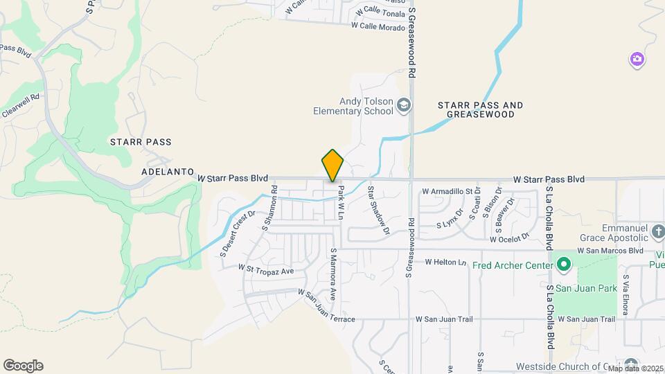 2718 W Jennie Ln Map and Location Details